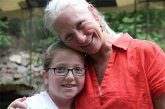 Dr. Deborah Belote with Granddaughter Ariel Star